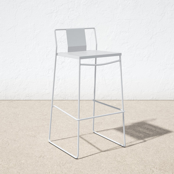 AllModern Avers 36.81" Patio Bar Stool Wayfair